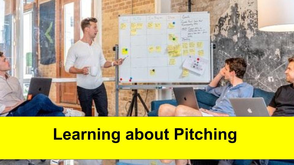 Learning about Pitching.