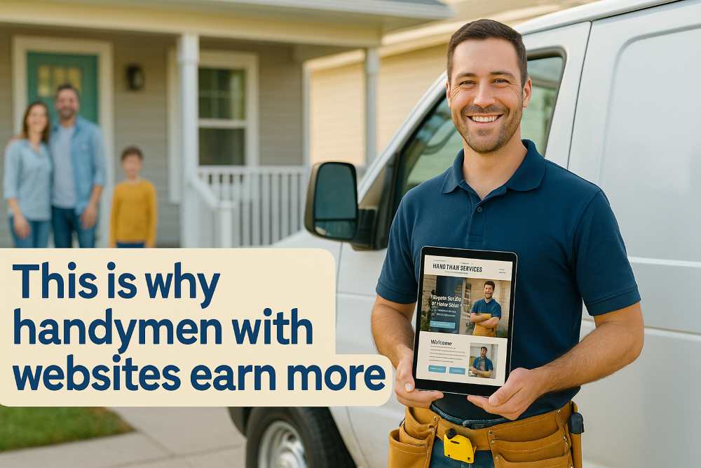 Why Handymen with Websites Tend to Earn More Than Those Without One