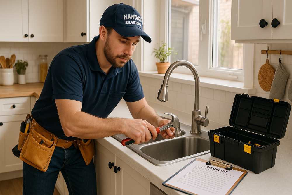 A professional handyman in Silverdale