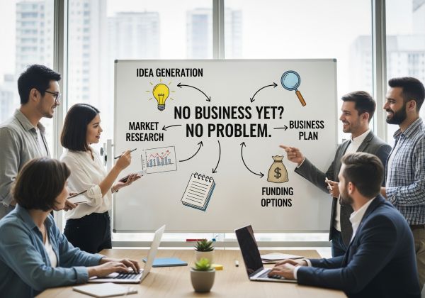 No Business Yet? No Problem. We’ll Help You Get Started.