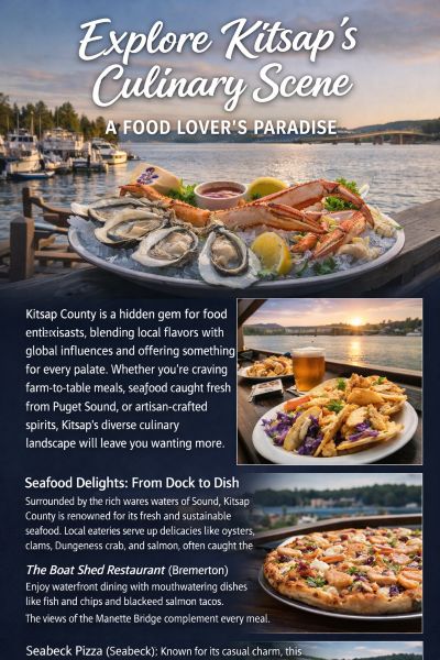 Explore Kitsap's food delights