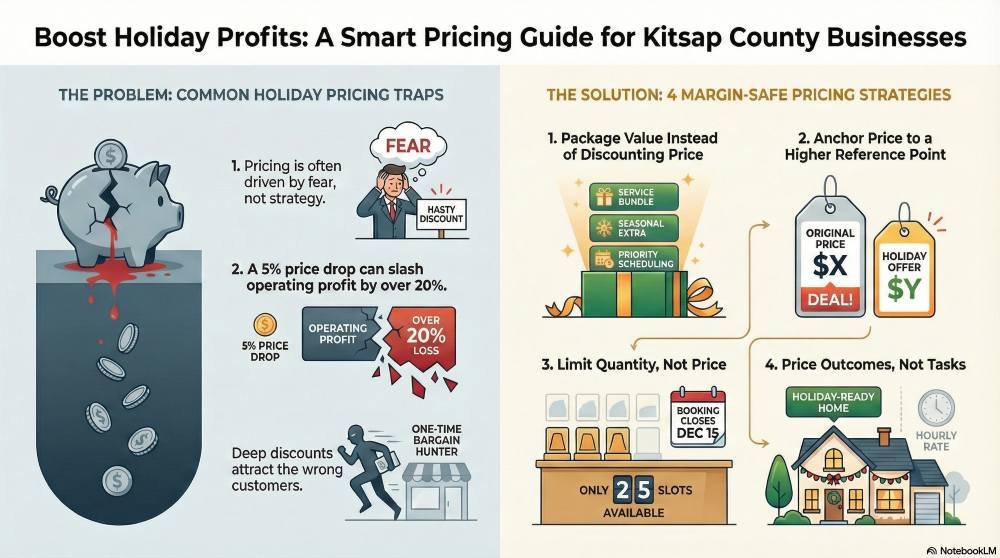 How to Price Offers for the Kitsap Holiday Revenue Boost Without Hurting Profit Margins