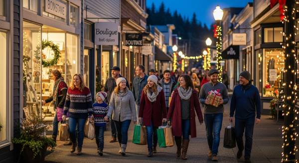 Local spending psychology tied to community pride and buying local in Kitsap County.