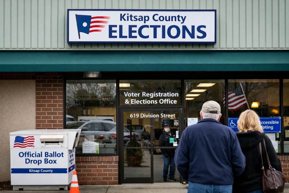 Kitsap County Elections Office on Division Street