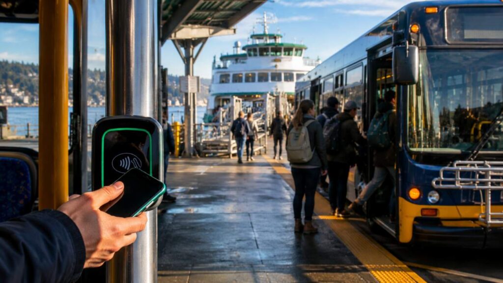 Tap-to-Pay Launches Across Kitsap Transit and Fast Ferries