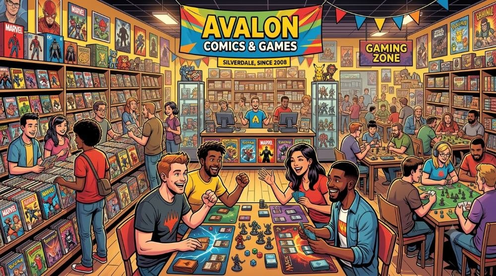 Avalon Comics and Games Has Been Silverdale's Gathering Place for Geeks
