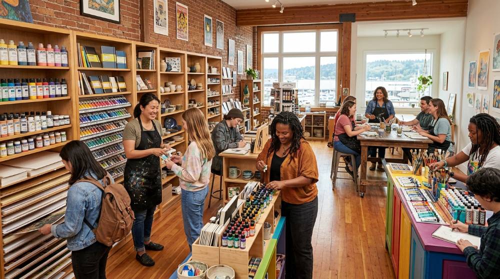 Spread Supplies Is the Women-Owned Bremerton Art Store That's Changing How Kitsap Creatives Shop