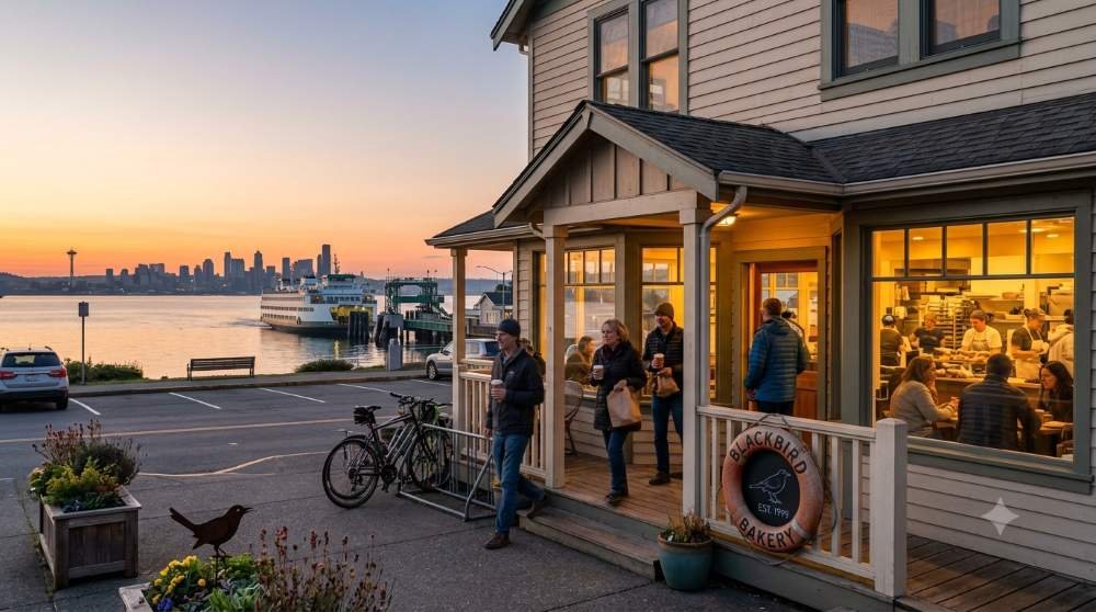 Blackbird Bakery Has Been Waking Up Bainbridge Island Every Morning for Over 25 Years