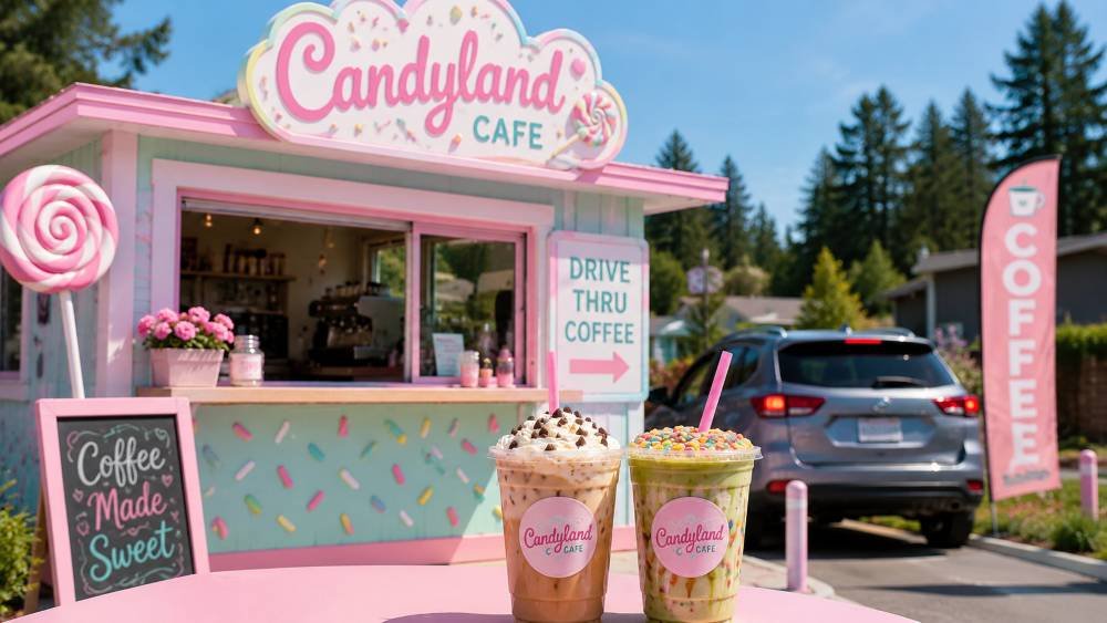 Candyland Café Drive-Thru Delights