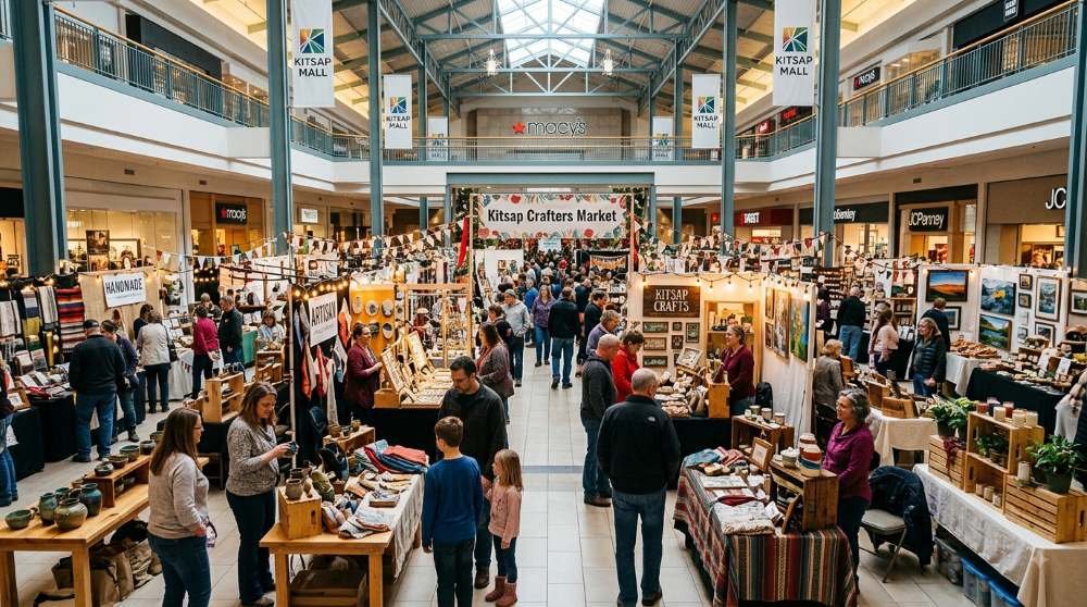 Kitsap Crafters Market The Best Kind of Surprise Inside Kitsap Mall