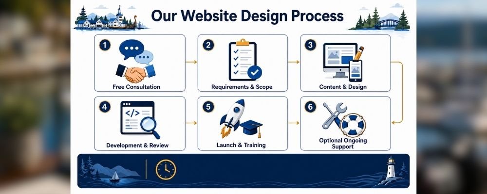 poulsbowebdesign process