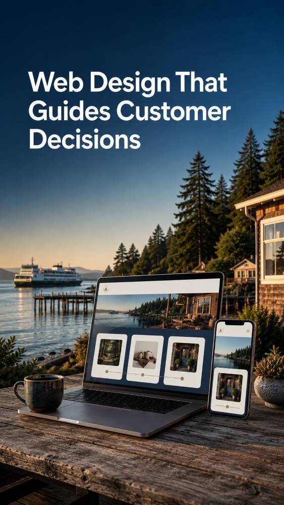 Bainbridge Island Web Design Built Around How Customers Decide