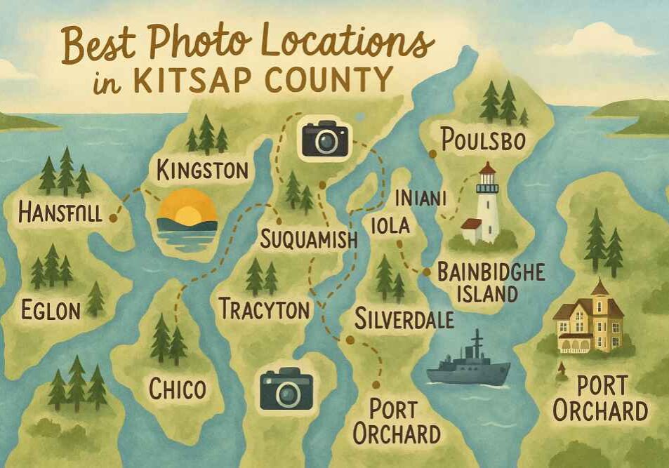 Best Photo Locations in Kitsap County From a Local Who Knows Every Spot