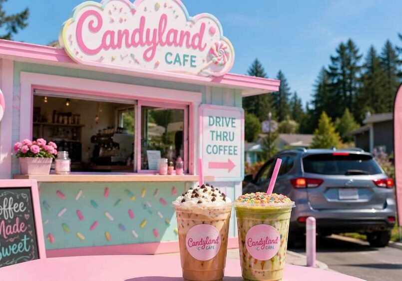 Candyland Café Drive-Thru Delights