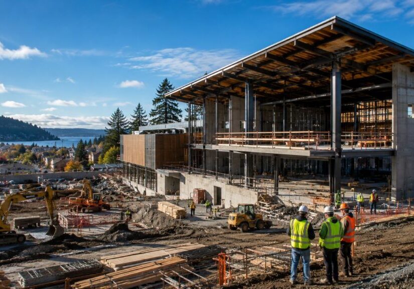 Construction Begins on Poulsbo Events & Recreation Center, Signaling a Bigger Shift for the Local Economy