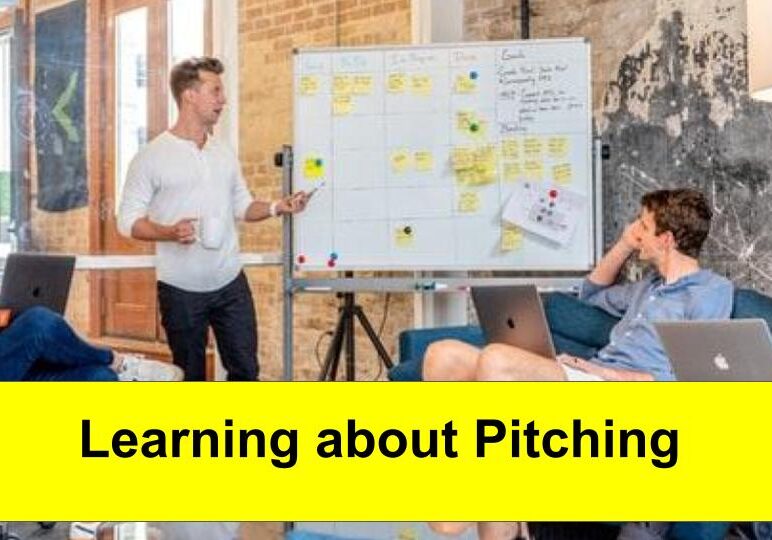 Learning about Pitching.