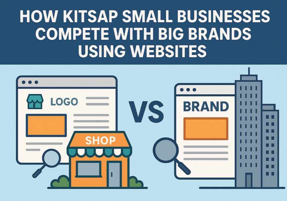 How Kitsap Small Businesses Compete with Big Brands Using Websites How Kitsap Small Businesses Compete with Big Brands Using Websites