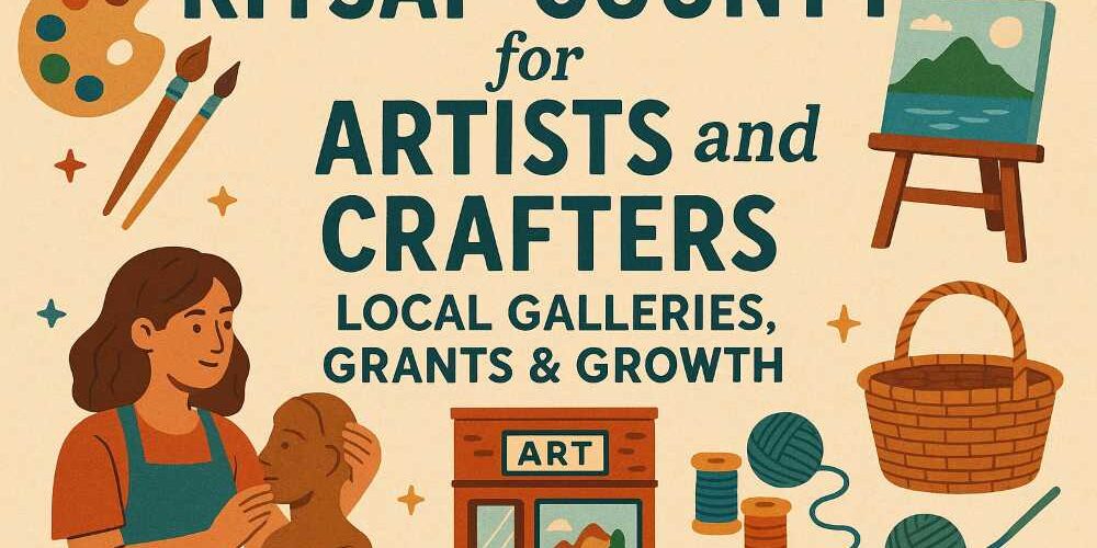 Kitsap County for Artists and Crafters Local Galleries, Grants Growth