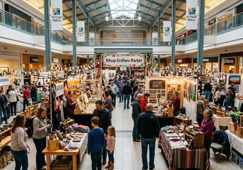 Kitsap Crafters Market The Best Kind of Surprise Inside Kitsap Mall