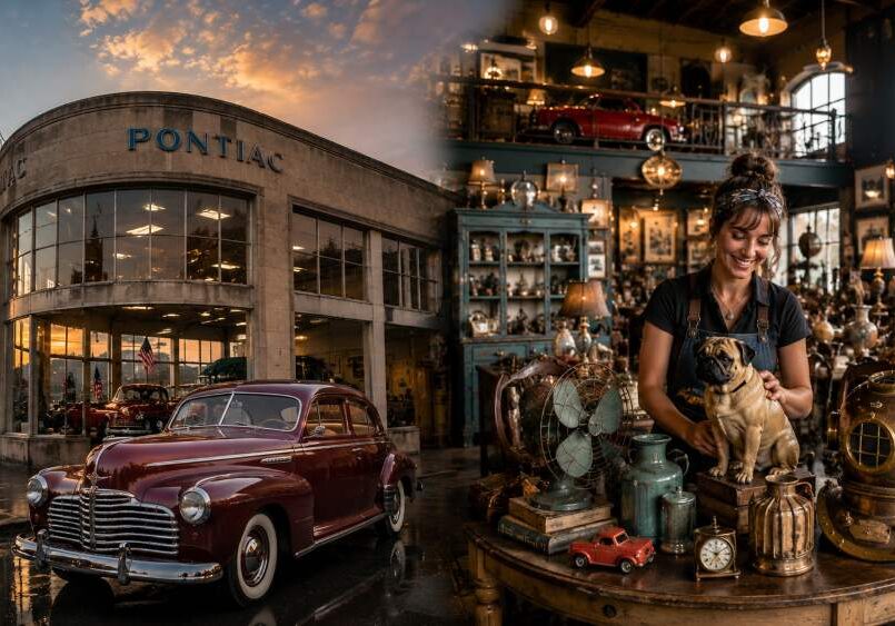 The Dusty Pug Turned a 1940s Pontiac Dealership Into Downtown Bremerton's Vintage Treasure Hunt