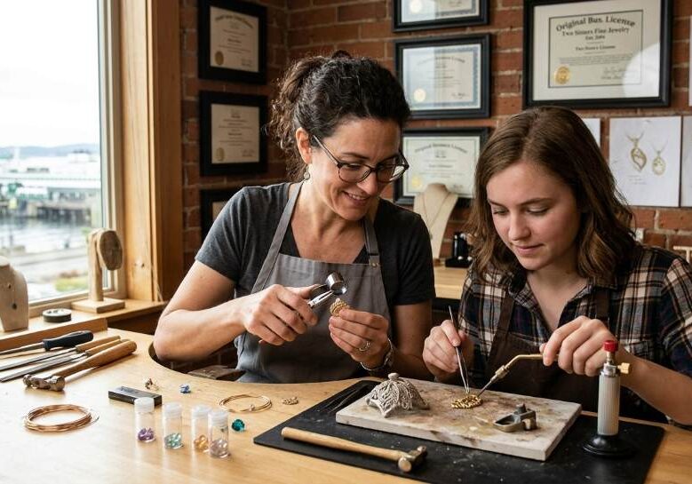 Two Sisters Fine Jewelry Has Been Handcrafting Bremerton's Most Personal Pieces Since 2004