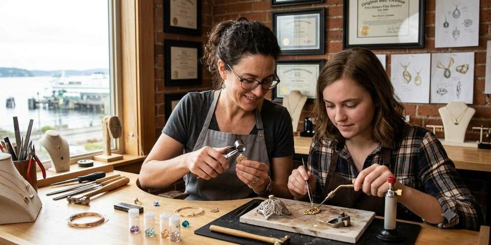 Two Sisters Fine Jewelry Has Been Handcrafting Bremerton's Most Personal Pieces Since 2004