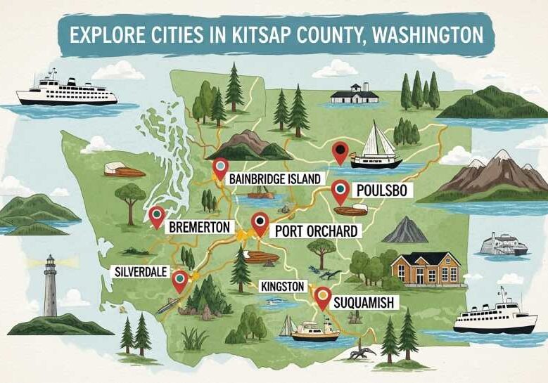 explore cities of Kitsap County